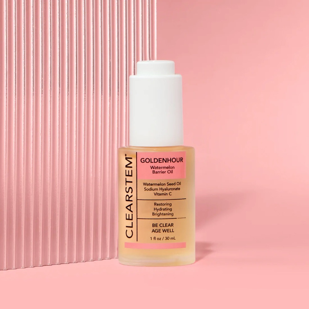 Clearstem golden hour barrier oil
